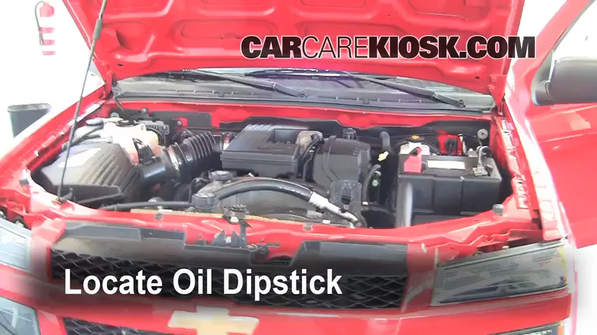 2007 Chevrolet Colorado LT 3.7L 5 Cyl. Crew Cab Pickup (4 Door) Oil Check Oil Level